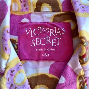 Victoria’s Secret Flannel Donut Pajamas